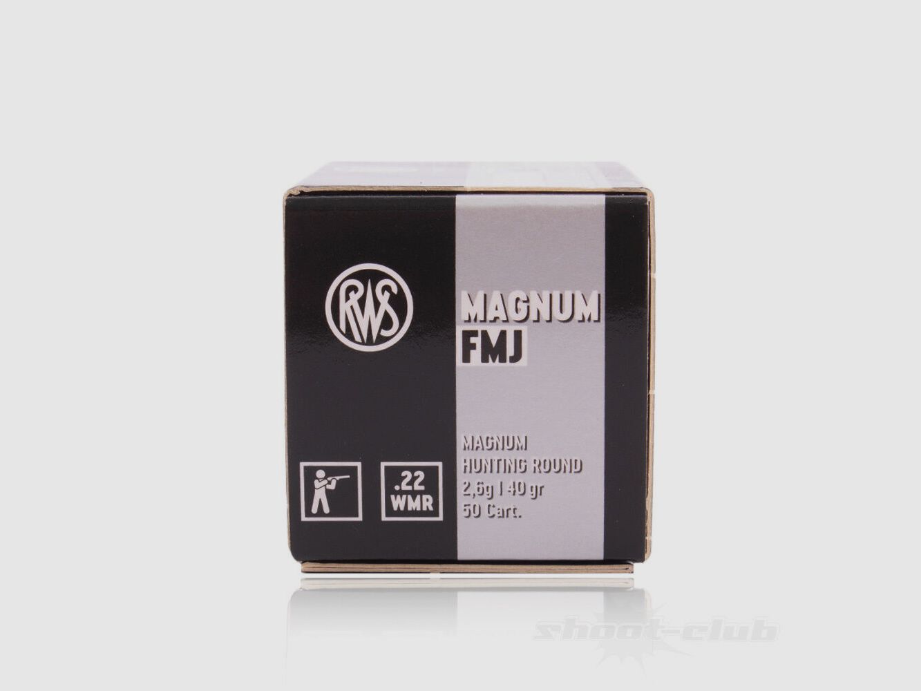 RWS Magnum FMJ 40grs 50St .22wmr, image 3 sur 4