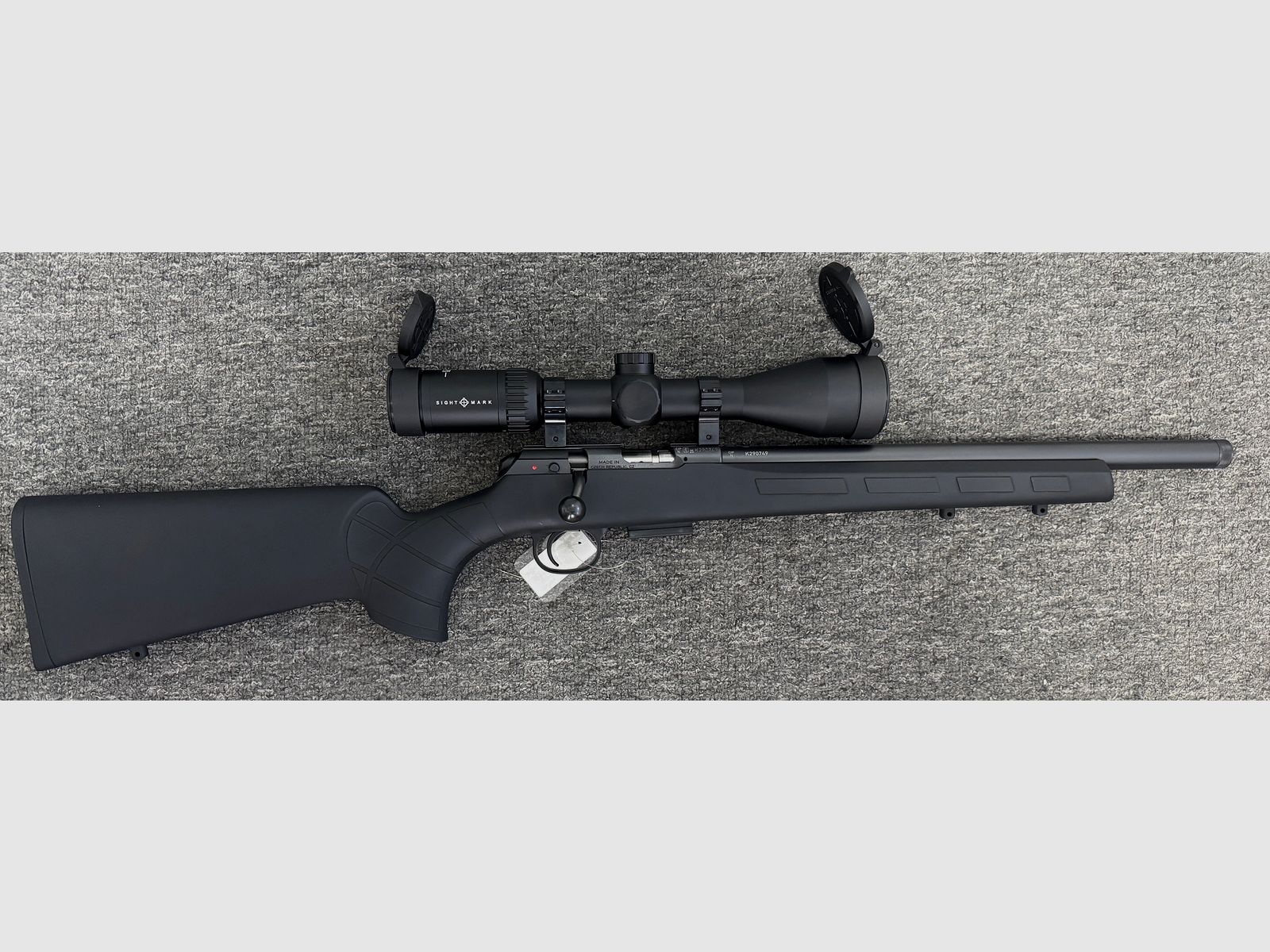 CZ 457 Synthetic .17 HMR Neuwaffe +  3-9x50 LP