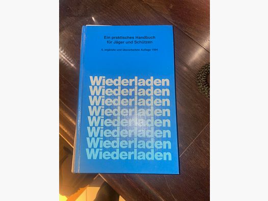 Libro sobre la recarga de dinamita Nobel, 6. edición 1994