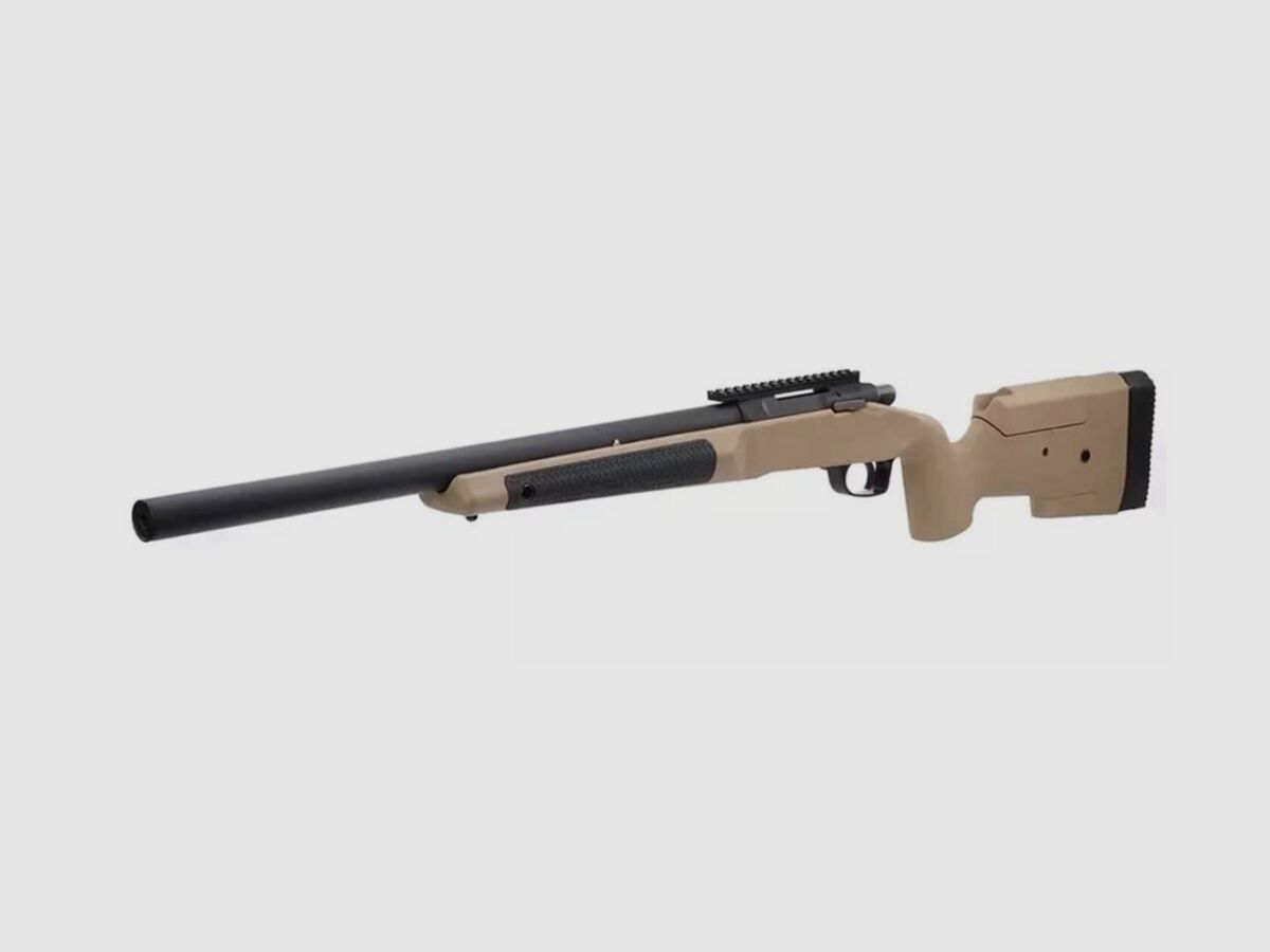 Maple Leaf MLC-338 Bolt Action Sniper Rifle Deluxe, Dark Earth, cal. 6 mm BB