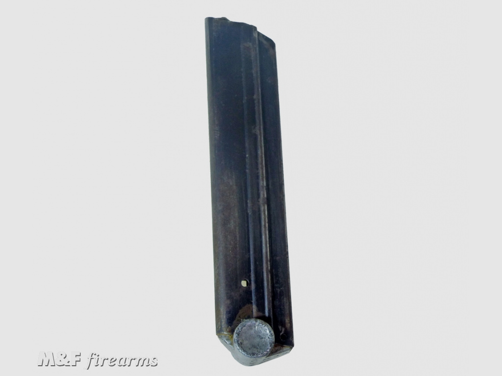 Deutsches Wehrmachts- Magazin für Pistole Luger P.08 #4314 h WaA 63 Hersteller Mauser/Oberndorf