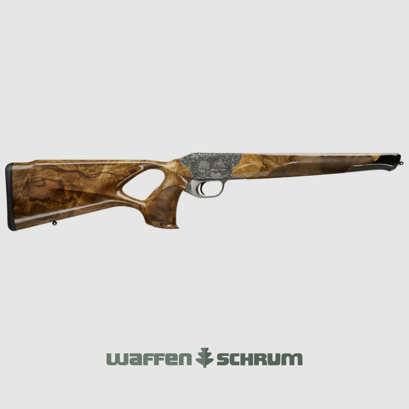 Blaser Systeem R8 Success Silence Grand Luxe / SHK:6 Gravure: Wildzwijn & Ree