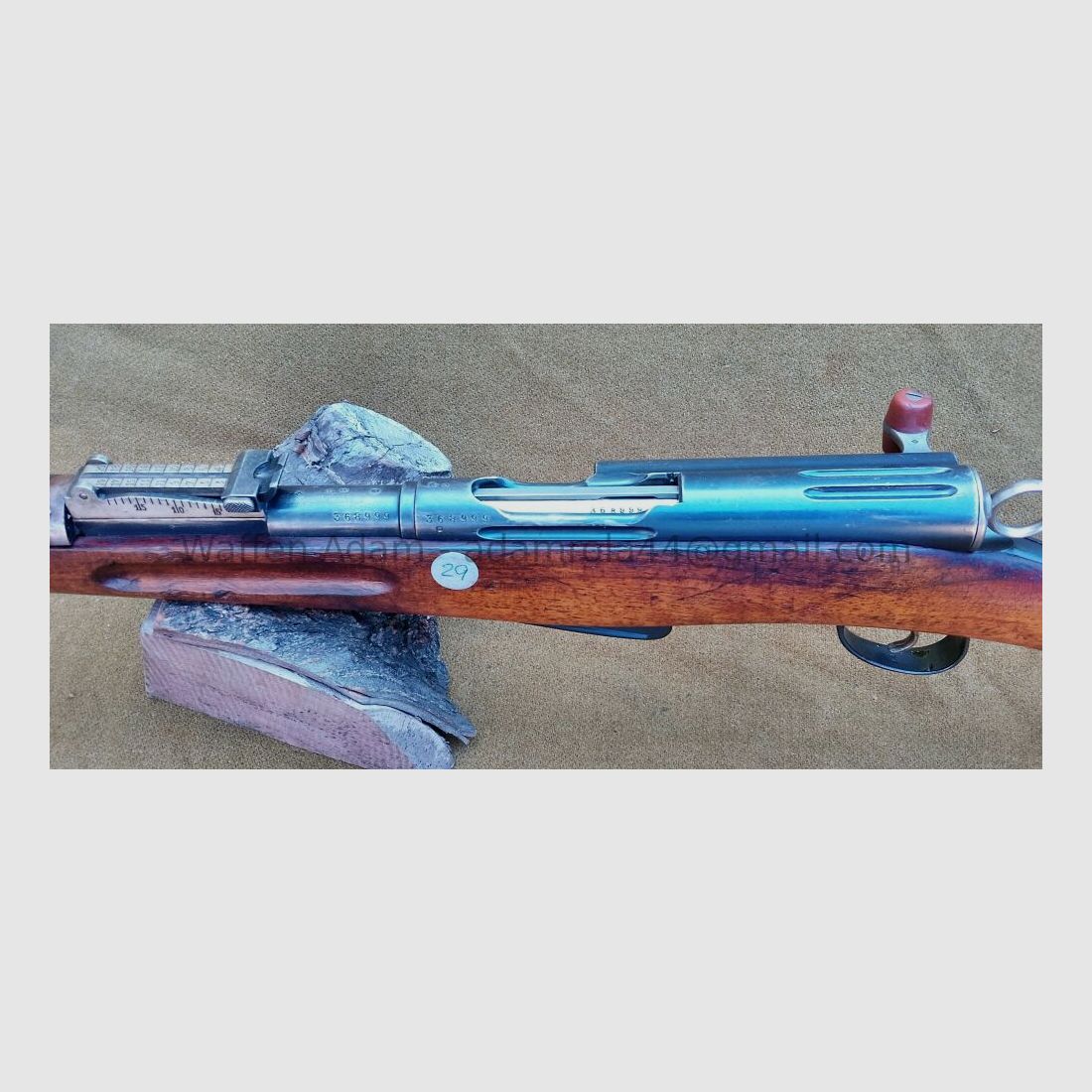 W+F, Fabbrica federale d'armi di Berna Fucile a otturatore G11, Grigioni, immagine 3 di 9