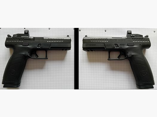 CZ P 10 F OR mit 6 MOA RedDot Vortex Venom