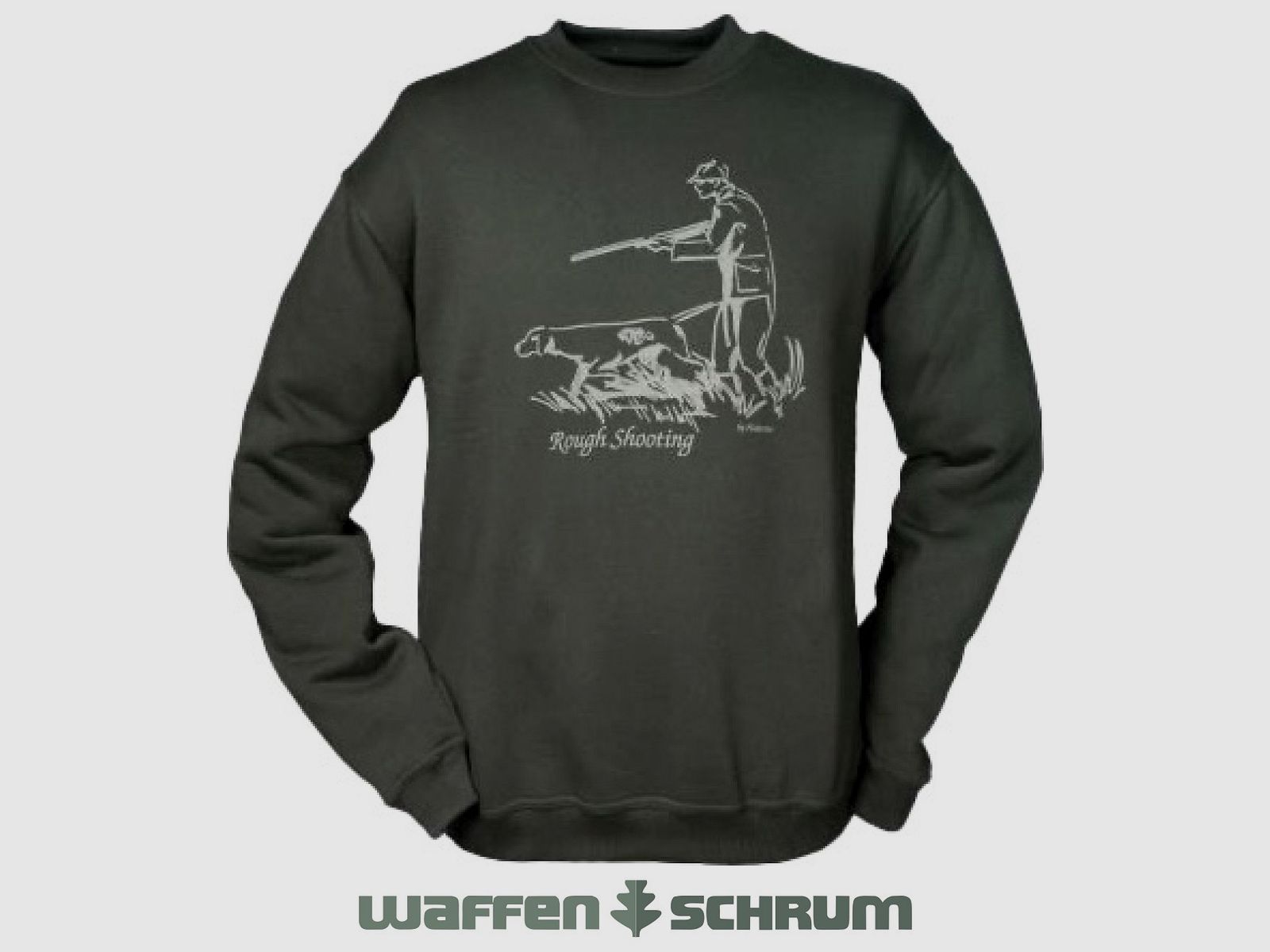 Sweatshirt Hubertus Rough Shooting Olive