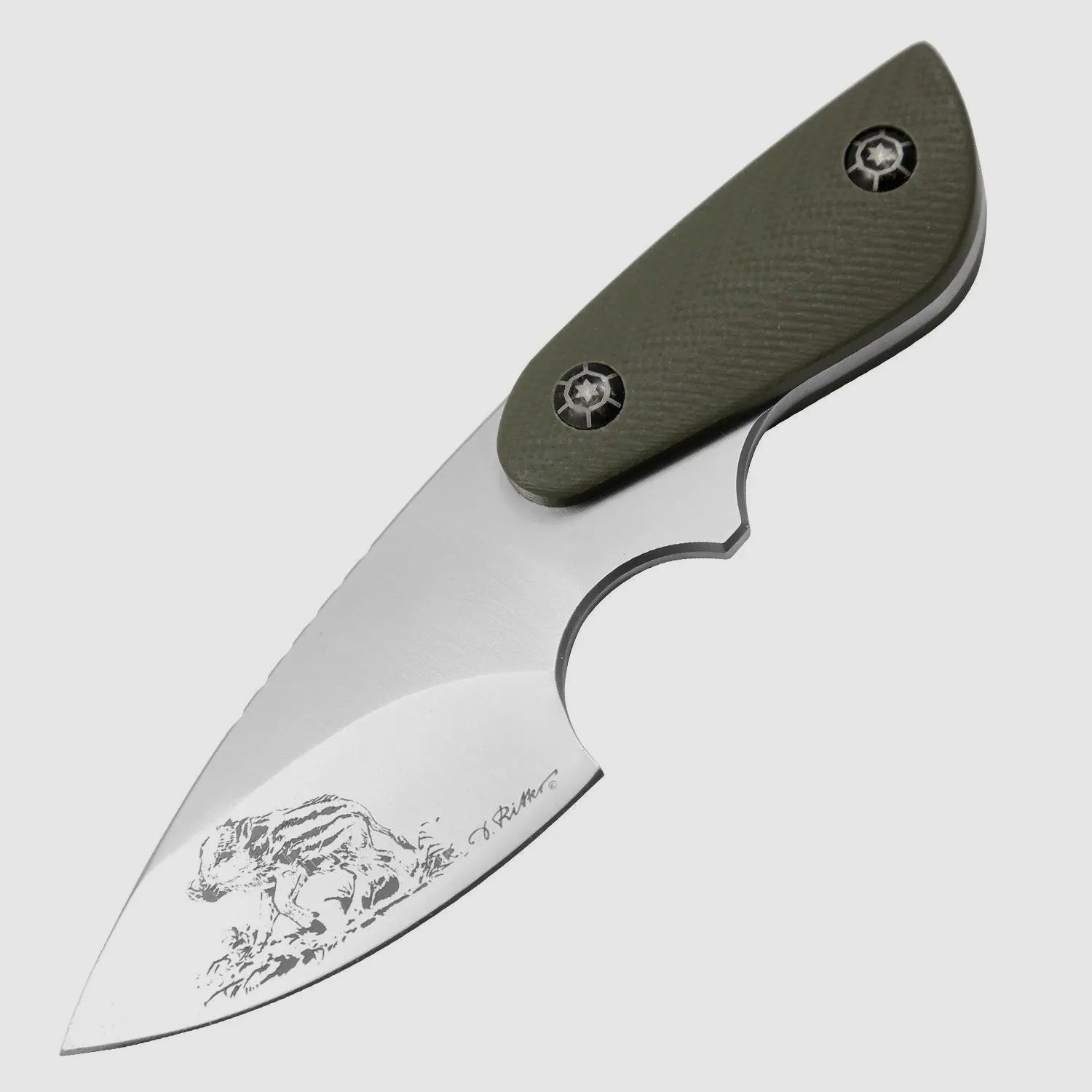 PUMA IP cinghiale, G10 verde, coltello da collo