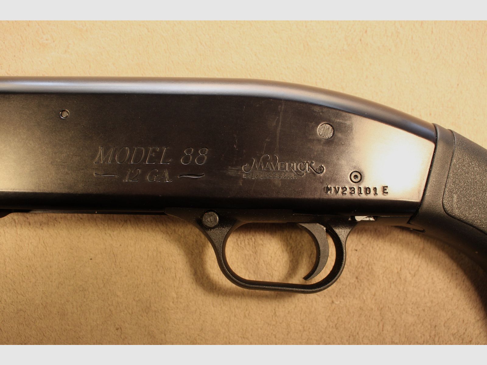 Mossberg Maverick with 26 inch barrel.