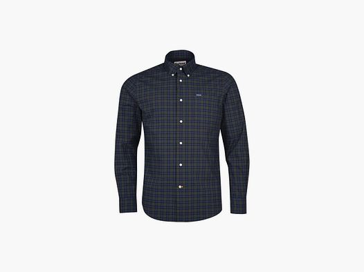 BARBOUR Lomond Tailored Shirt Olive Night