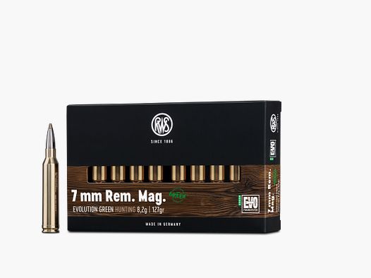 RWS 7mm Rem. Mag. Evolution Green 8.2g 127grs