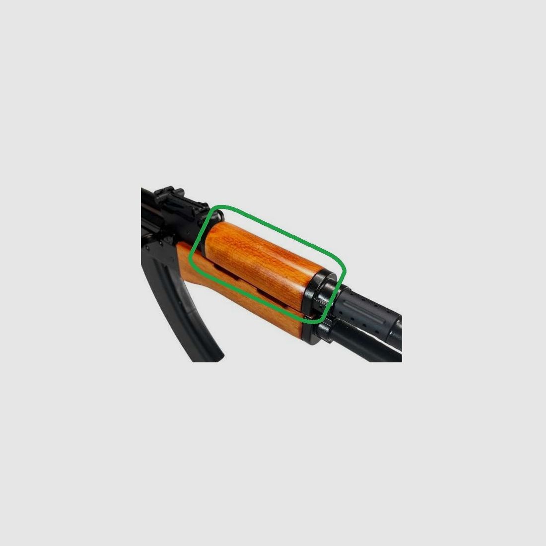 S.U.C.H.E manico superiore in legno economico della nuova GSG Co2 Cybergun AK47 (China-Yunker)