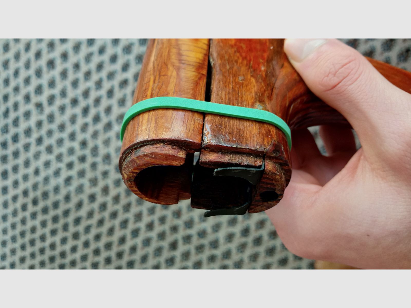 Originele Roemeense AK handbescherming s.g. Ezel-Pimmel (Uluc) Laagjeshout Romy Donkey Dong voor PM md.63 md.90 AIMR AIMS // AKM voorhand ideaal voor Cugir WASR