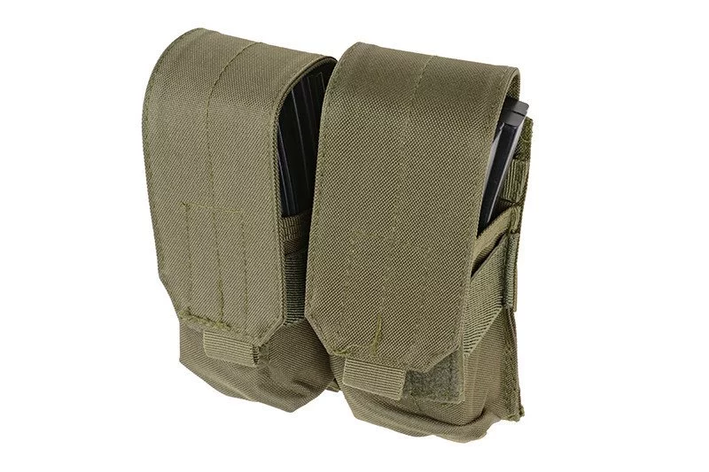 Double magazine pouch for M4/M16 – olive, image 2 of 4