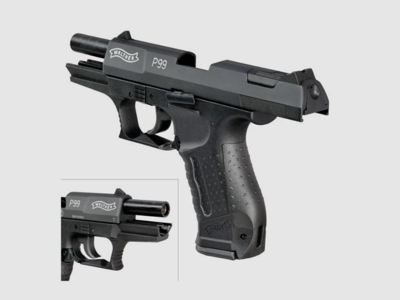 WALTHER P99 in caliber 9mm P.A.K. / blank firing