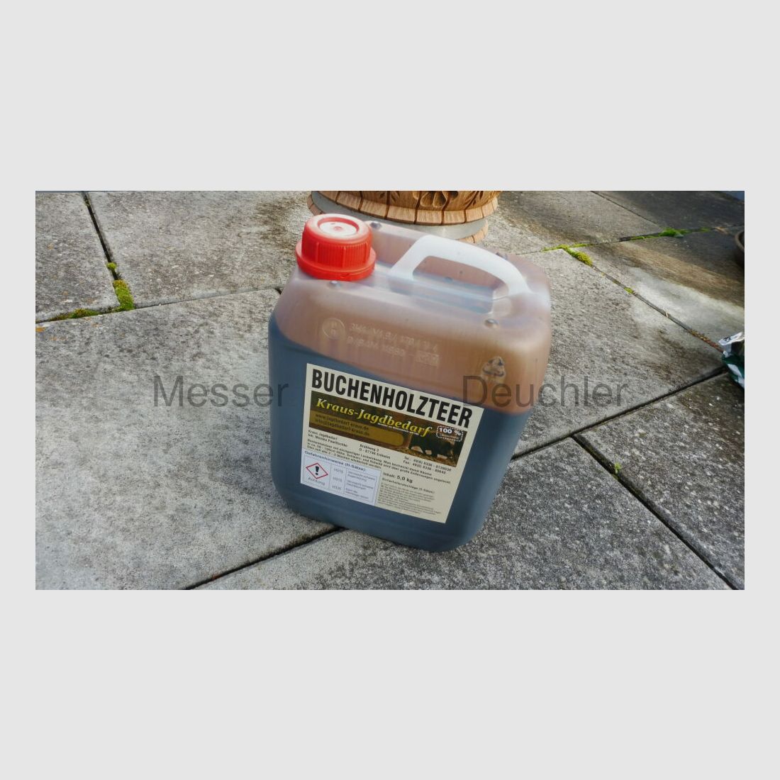 Buchenholzteer 5 Liter Eimer
