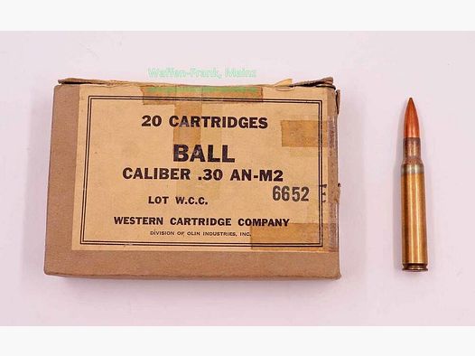 Wester Cartridge Company, USA Rifle Cartridges .30-06