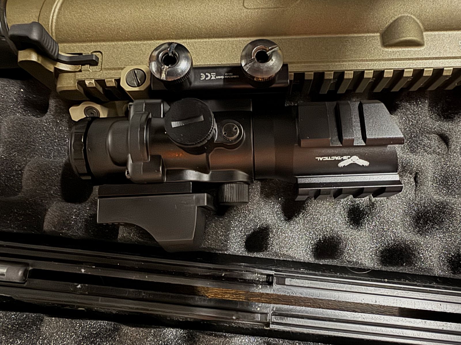 HECKLER UND KOCH HK M110 A1 GBB SOFTAIR GEWEHR Ink. Visier
