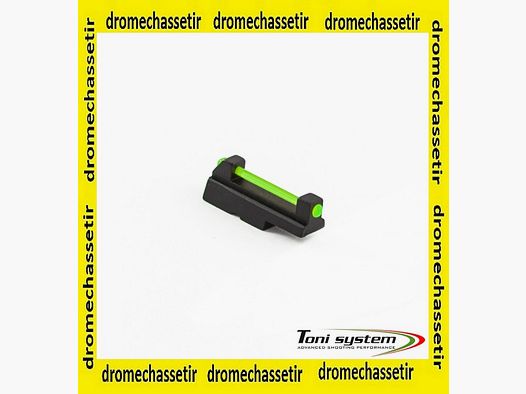 Korn CZ Shadow in fluoreszierendem grün 1,5mm