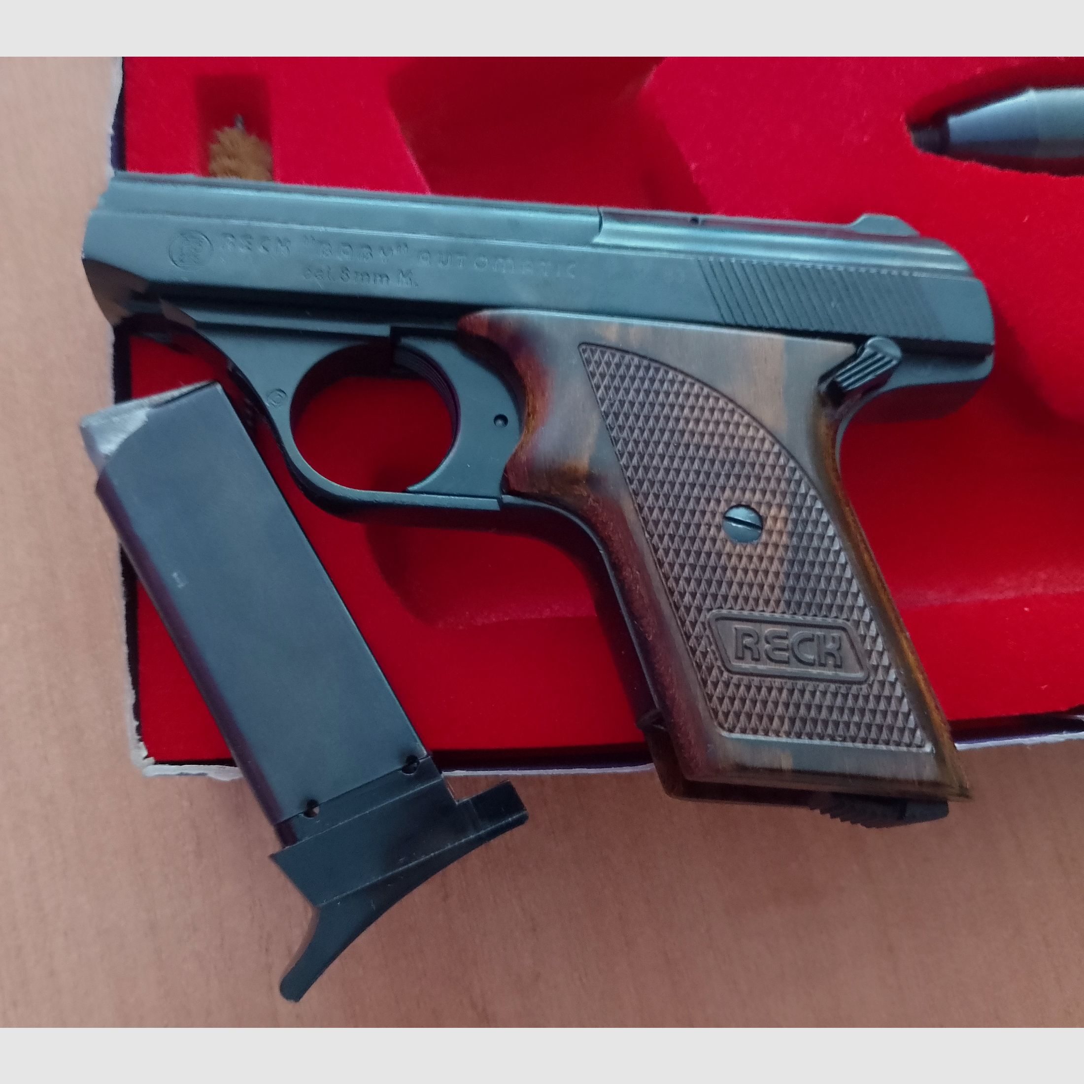 Reck Baby 8 mm blank in PTB 215 with accessories in the original packaging!, image 6 of 7