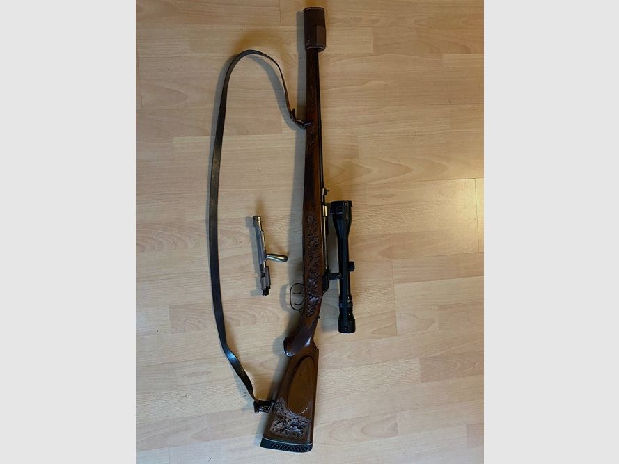 Steyr-Daimler-Puch Repetierstutzen 7x64 mit HELIA Optik