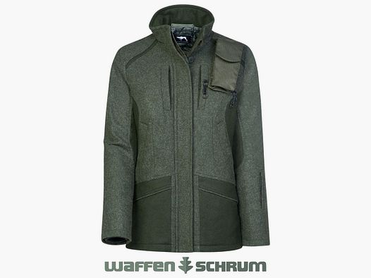 Jagdhund Lodenjacke Wildspitz Oliv