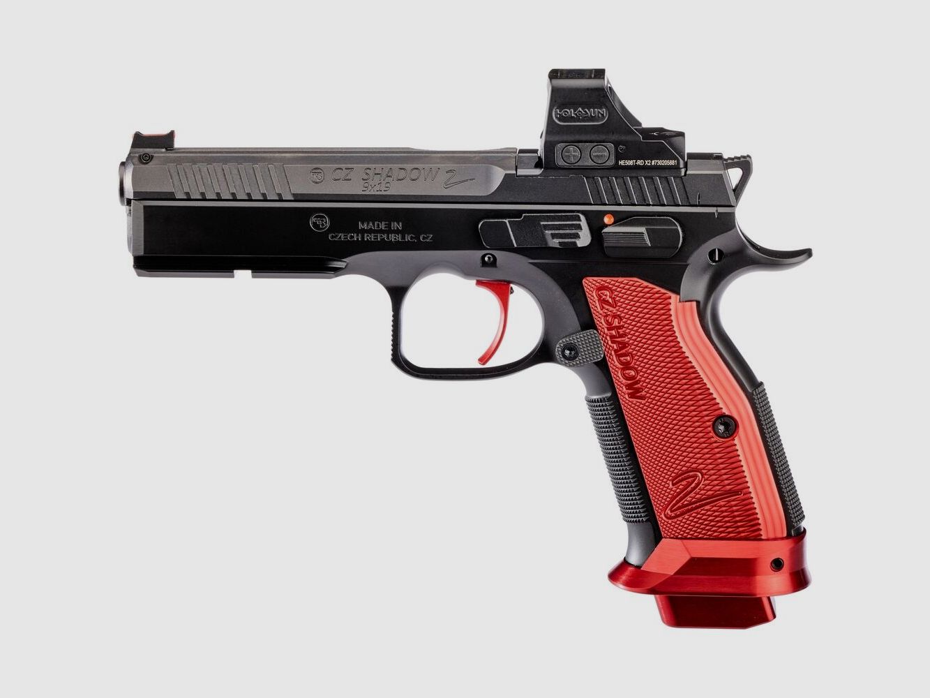 Pistola CZ Shadow 2 HS 508T Combo Rossa 9 mm Luger