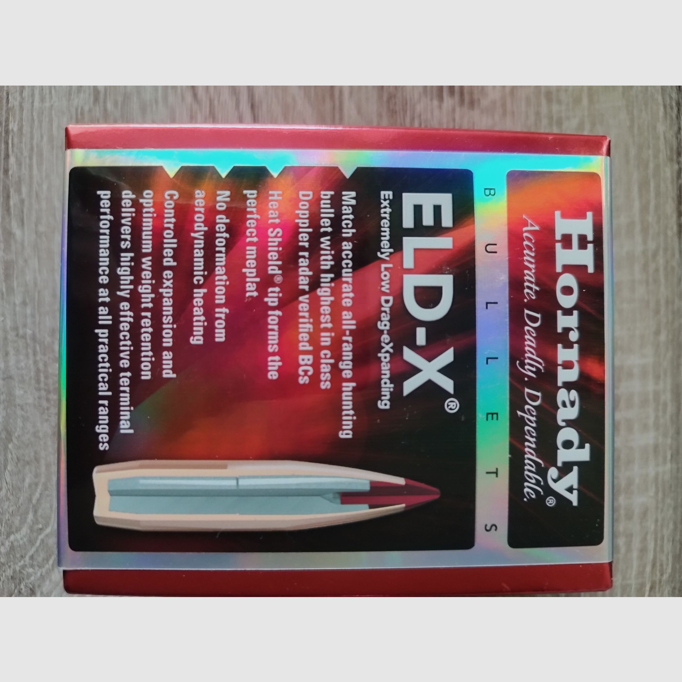 .308/ 7,62/ .30cal/ .300WinMag Hornady Jagd/Matchgeschosse - Geschosse ELD-X 200gr 