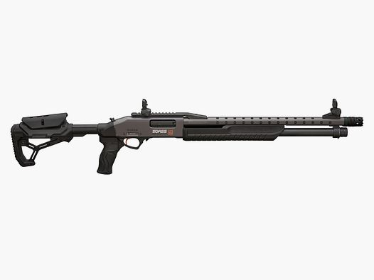 Fabarm SDASS Pro Telescopic Stage 2, kaliber 12/76 || Vorderschaftrepetierflinte