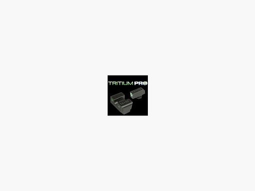 TRUGLO SET TACCHE DI MIRA TRITIUM PRO SIGHT GLOCK INSERTO WHITE LOW PROFILE