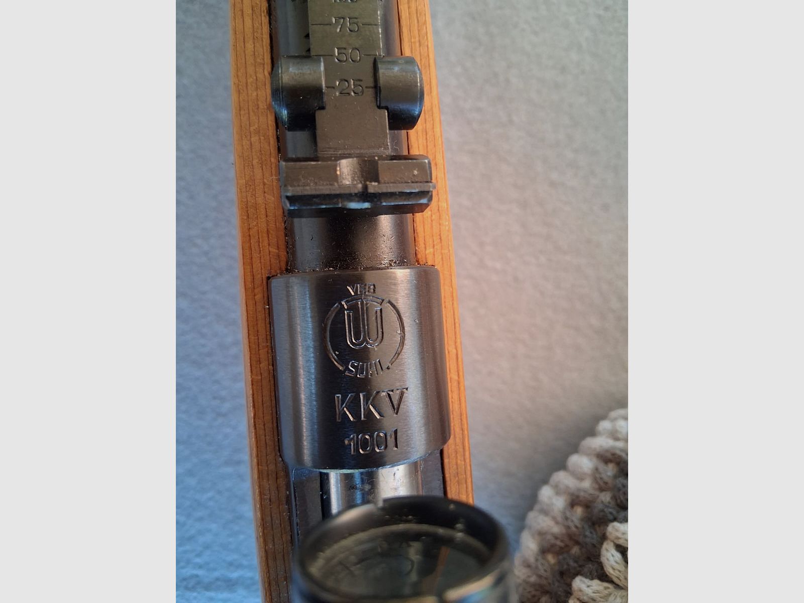 Langwaffe Suhl Repetierbüchse Sport Kal. 22LR mit Zielfernrohr 4x