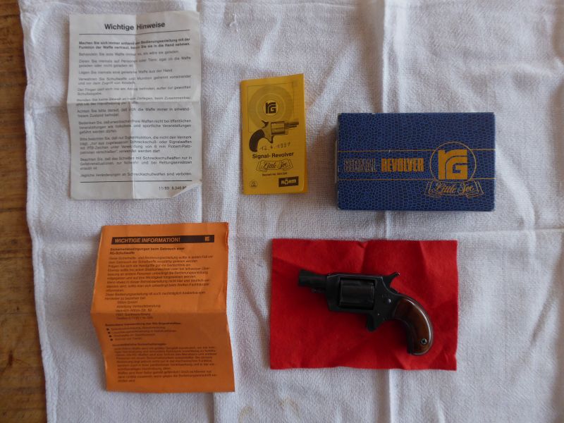 Röhm Revolver Little Joe Kaliber .22 lang Platzpatronen