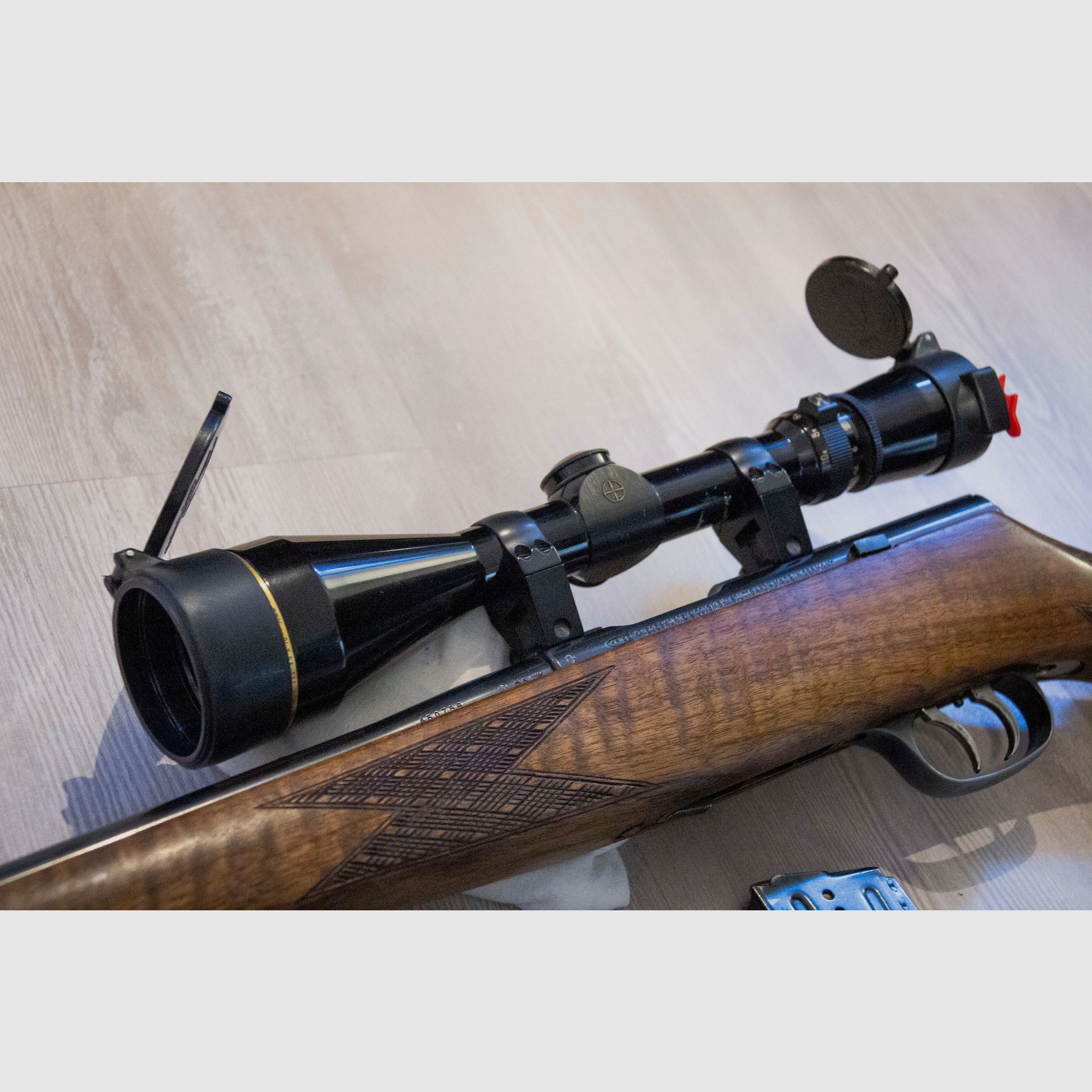 Krico .22Hornet, incl. Optiek: Leopold 3,5-10 x 50