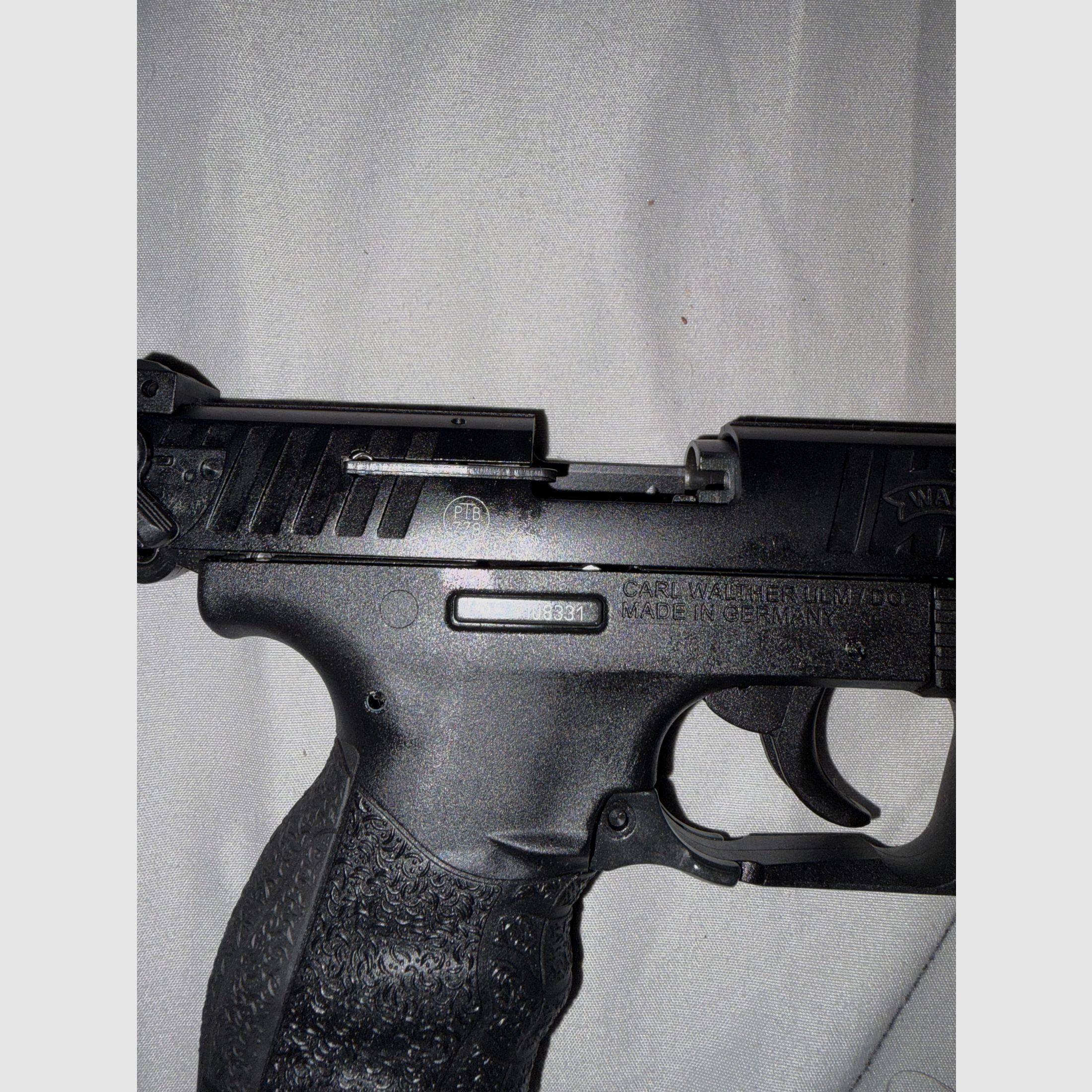 Walther P22 pistolet à blanc (cal. 9 mm P.A.K.), image 9 sur 14