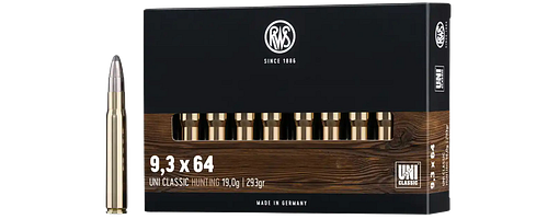 RWS 9,3x64 UNI Classic 19,0g/293grs.