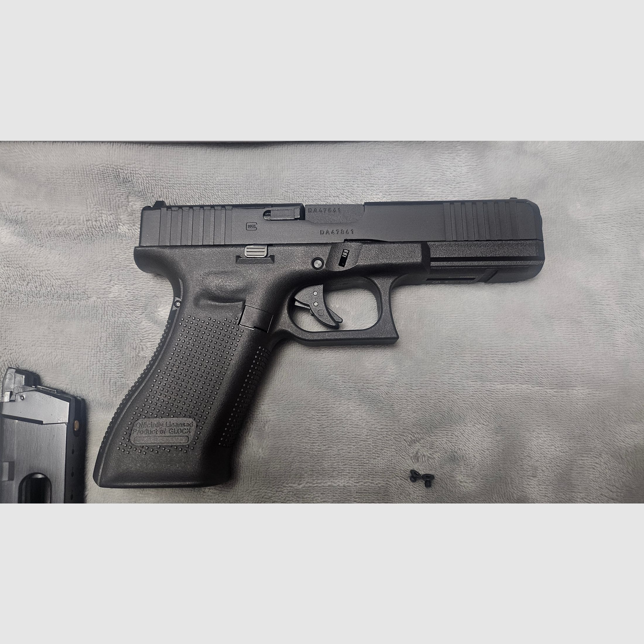 Glock 17 Gen5 MOS Co2-Pistole Kaliber 4,5 mm Stahl BB Blowback