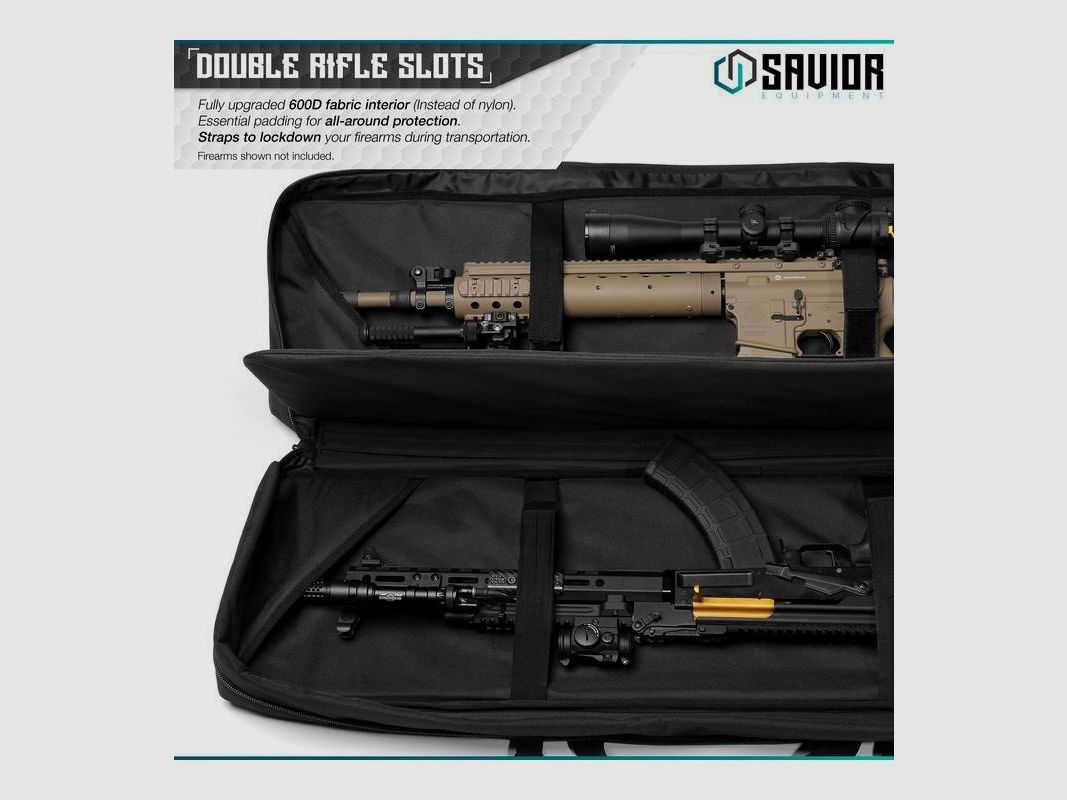 Tasche für doppelte Büchse SAVIOR Urban Warfare 46", Bild 3 von 4