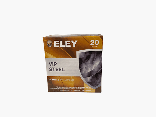 Eley Vip Steel Schrotpatronen 24 Gramm H4 Kal. 20 (25 Stück)