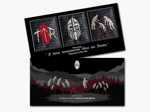 Ragnar Raids Ragnar Raids Collezione di Patch Balder Pray