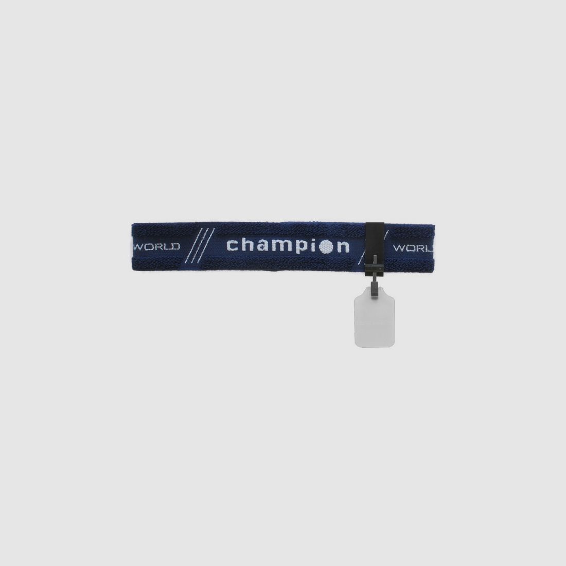 Stirnband Champion blau mit weiĂźer 30 mm ISSF-konformer Abdeckscheibe