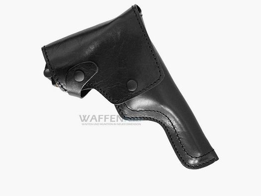 Lederholster für P08 mit Gürtelschlaufe