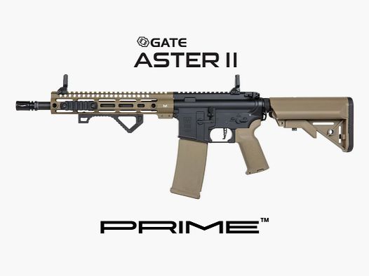 SA-P20 PRIME S-AEG mit ASTERII Bluetooth E.T.U, Dark Matter 27K Brushless Motor und Speedgears (TAN)