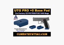 UTG PRO PUBCZ01B +0-Magazinboden für CZ P‑07/P‑09/P‑10 C – Blau