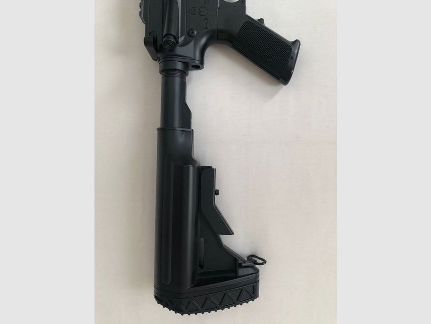 Heckler & Koch HK416C rifle de softair 6mm completamente automático incluye 2 x batería + caja original + balas 6mm