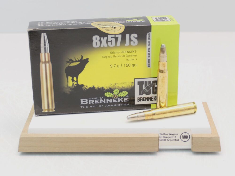 Brenneke TUG nature+ 9.7g/150grs à20 8x57 JS