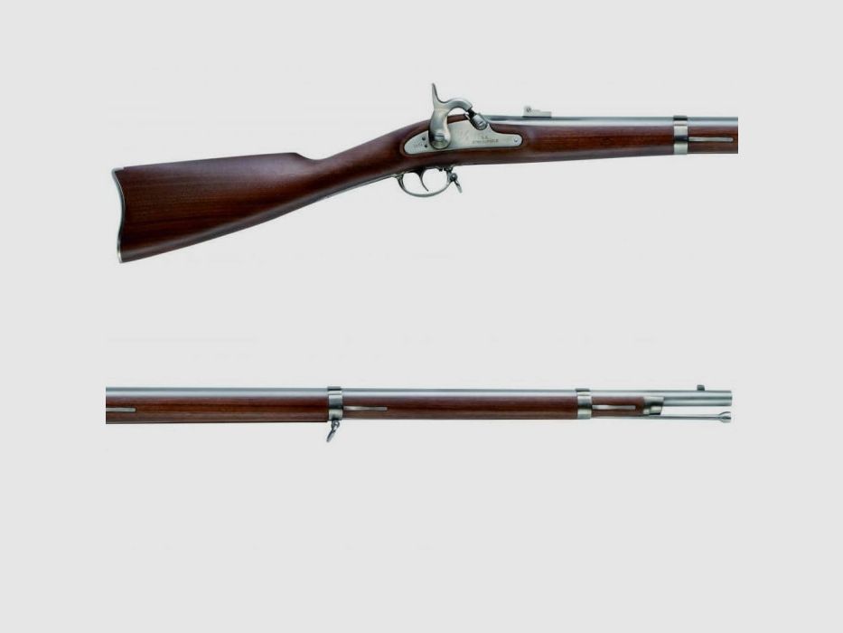 Karabina na czarny proch Davide Pedersoli 1861 Springfield na kapiszon - Kal. 58 pn, zdjęcie 2 z 2