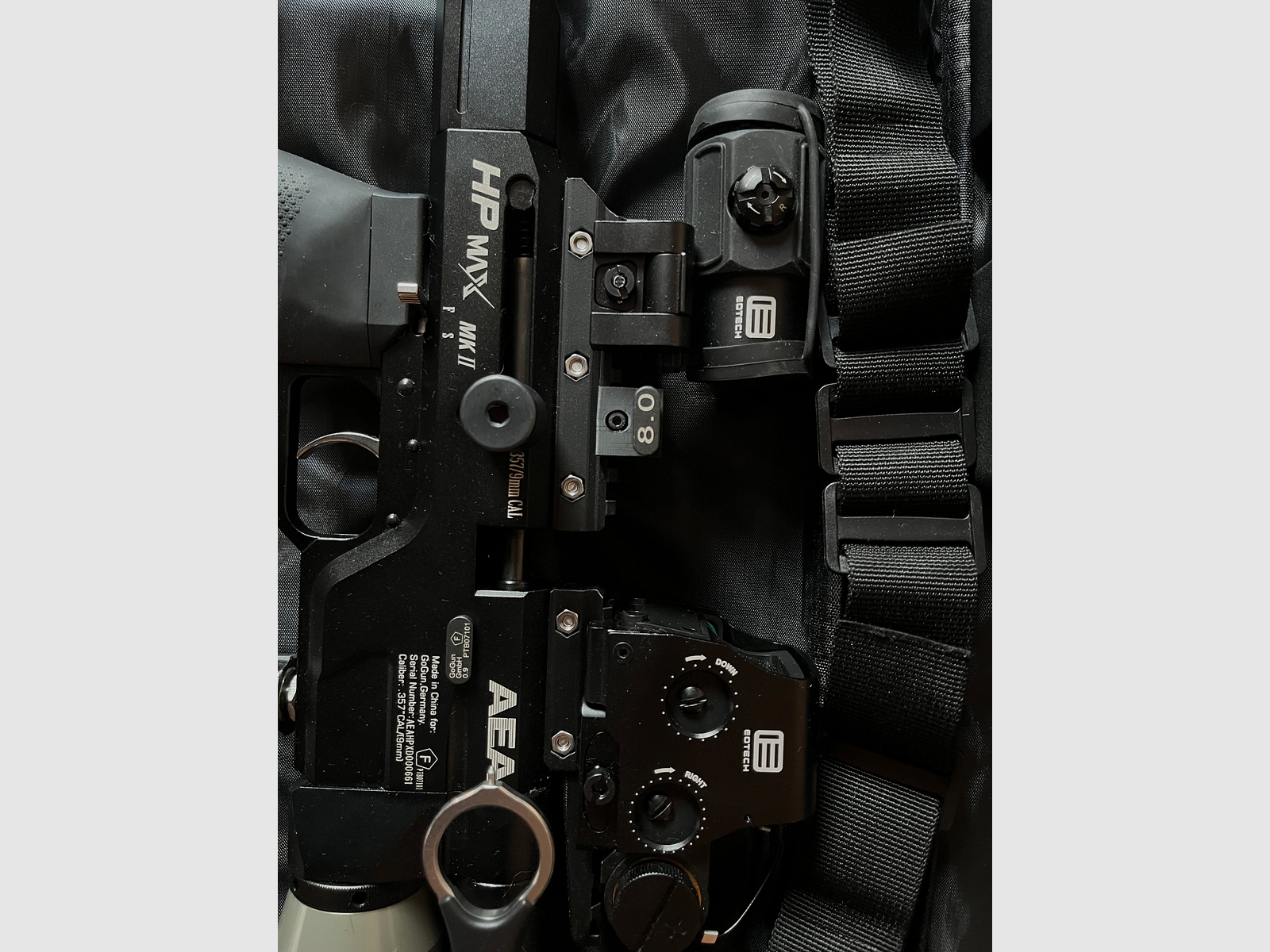 Hp Max MK2 Taktical Demo Auto kal 32/9mm veel accessoires