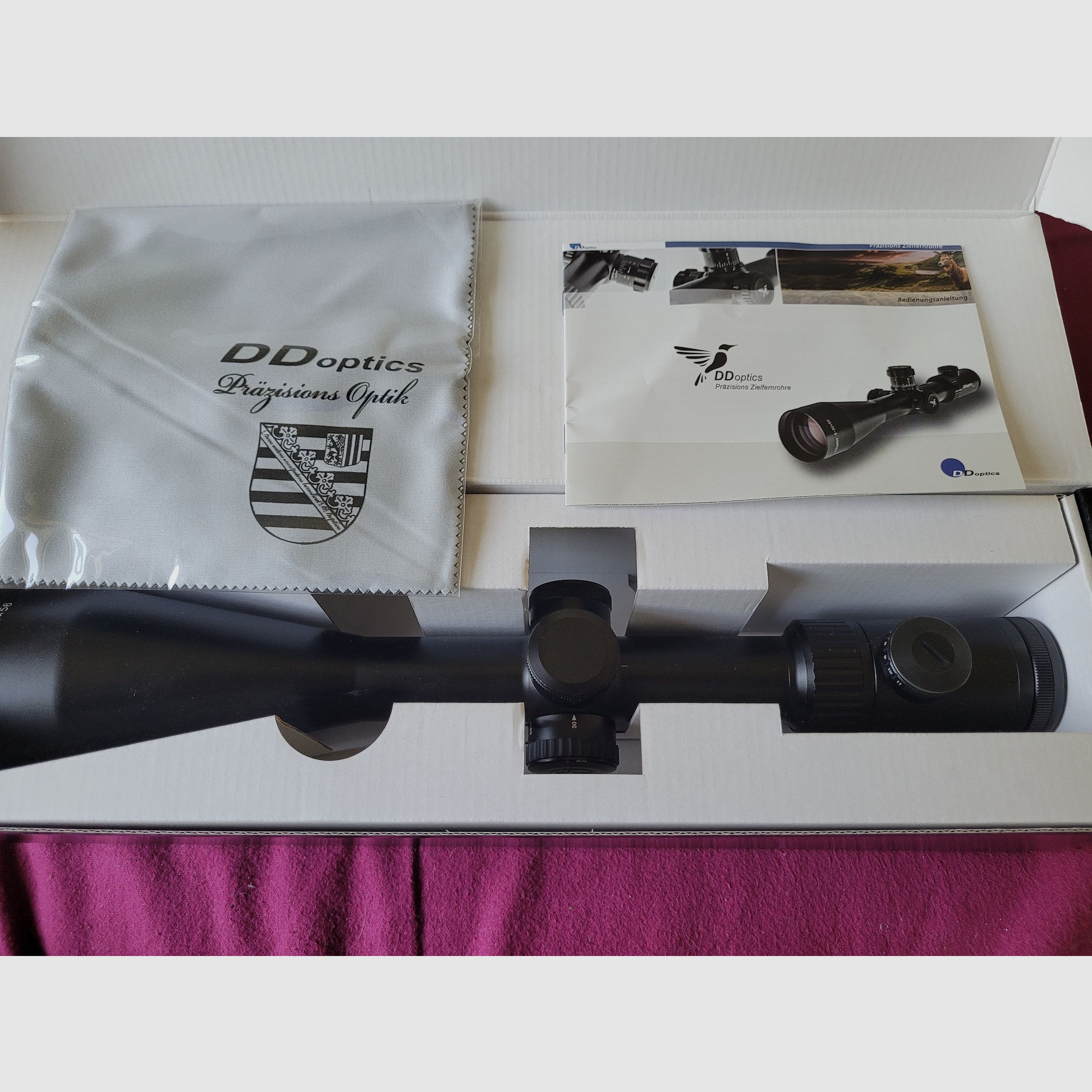 DD optics 2,5-15 x56 NFX  LP Absehen 4 a aus dem Nachlass 