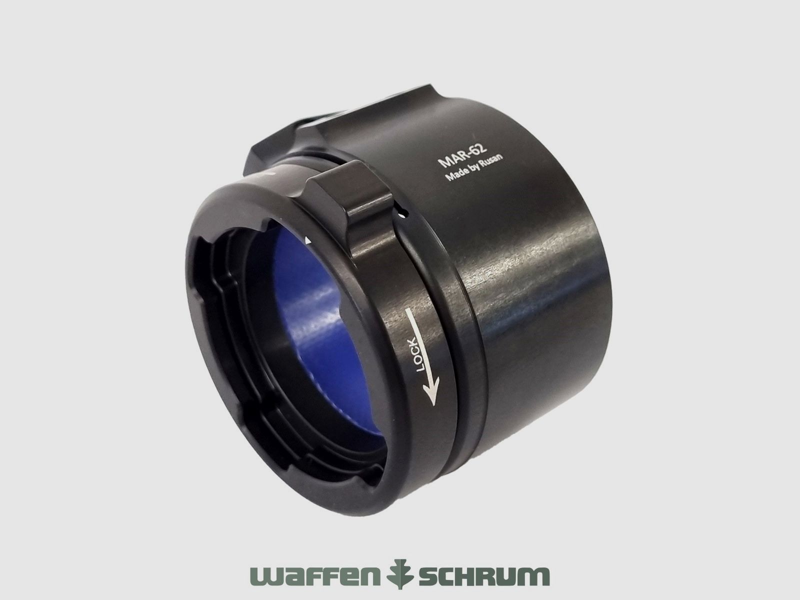 RUSAN MAR Modular Klemmadapter 30mm f. Zeiss Conquest V6 1.1-6x24 mit Schiene