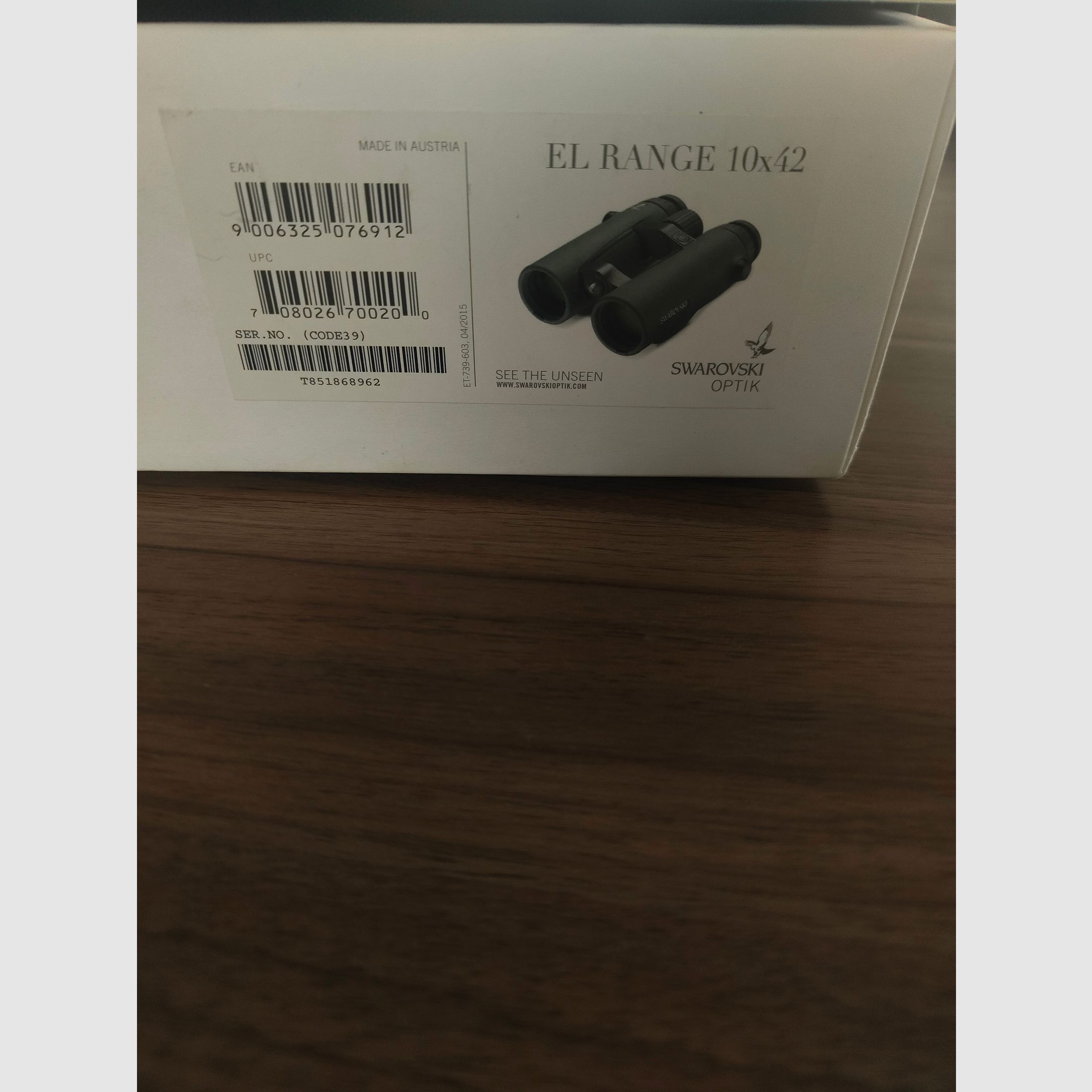 SWAROWSKI EL RANGE 10x42