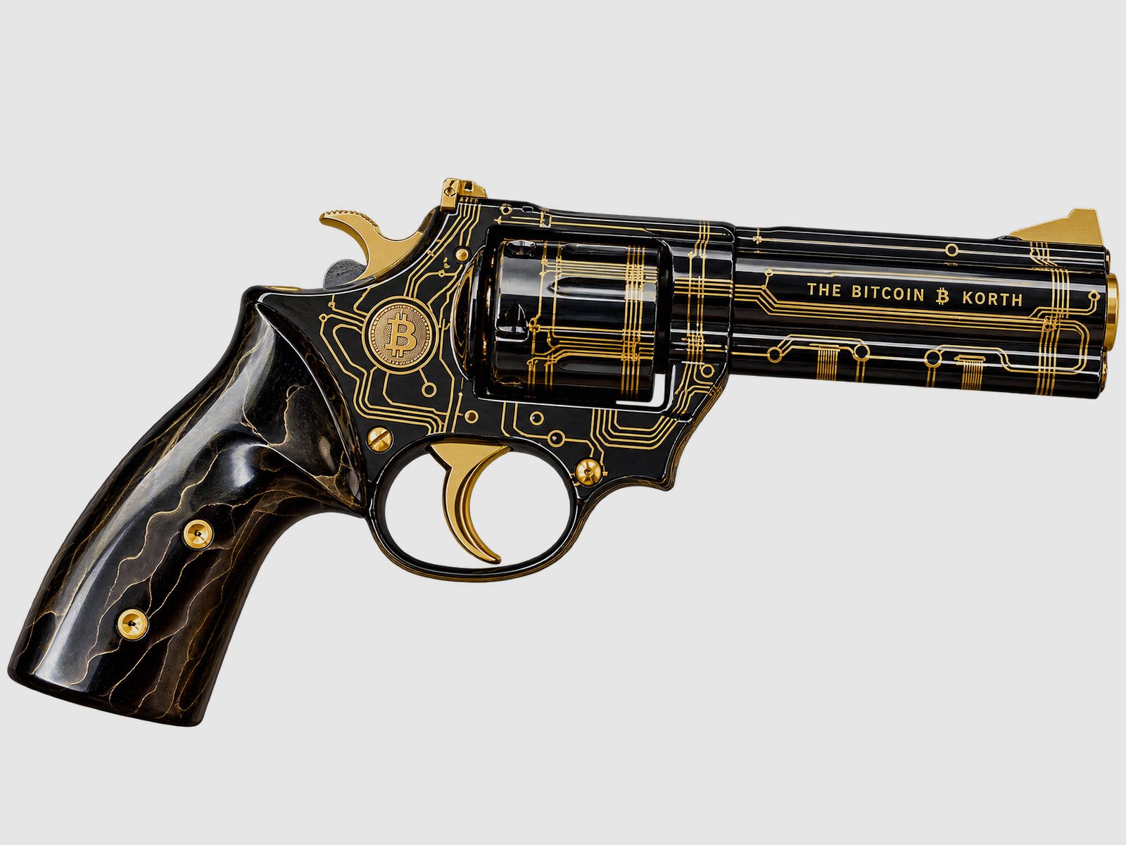 Korth Revolver Bitcoin .357 Magnum