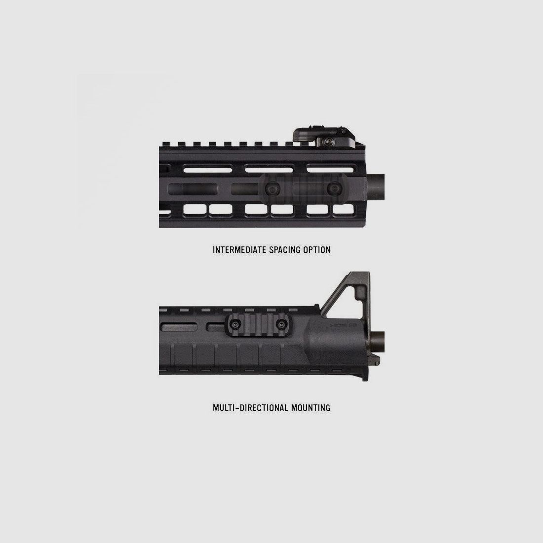Rail 5 slots Polymère M-LOK, image 2 sur 5